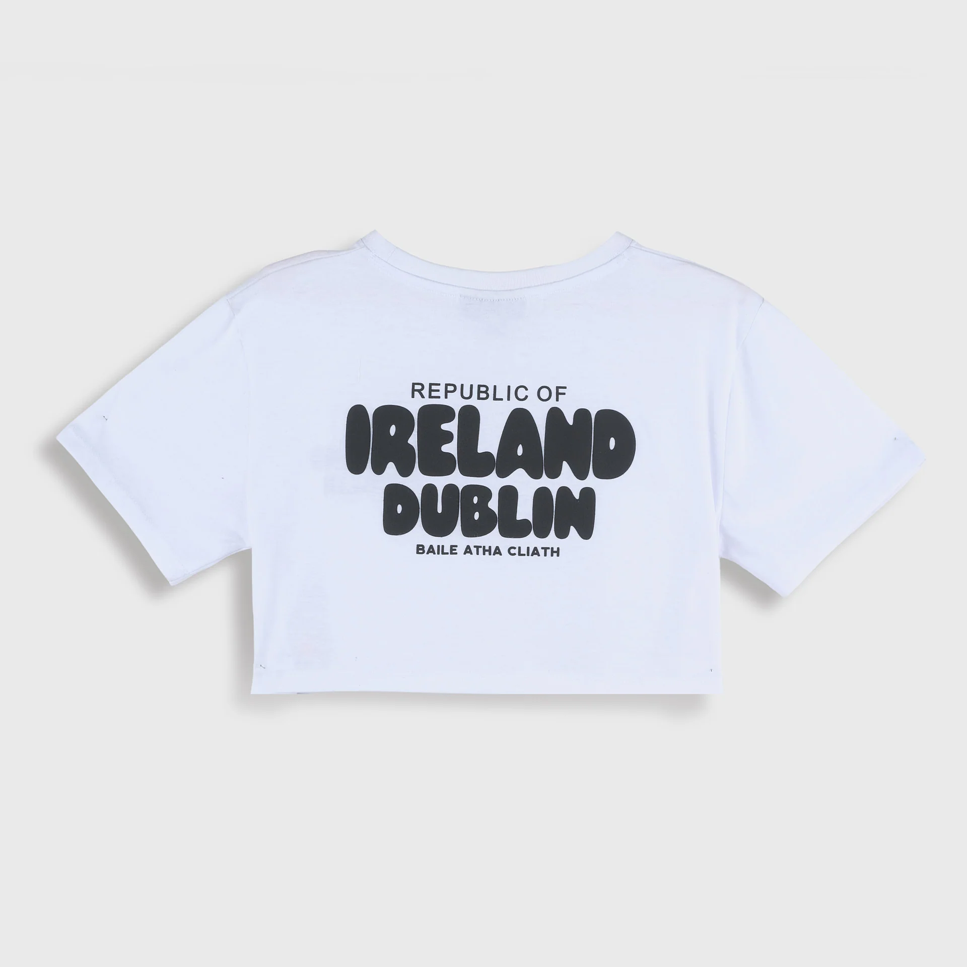 Ireland Dublin Groovy Lady Crop Top Boxy Tee - Image 6