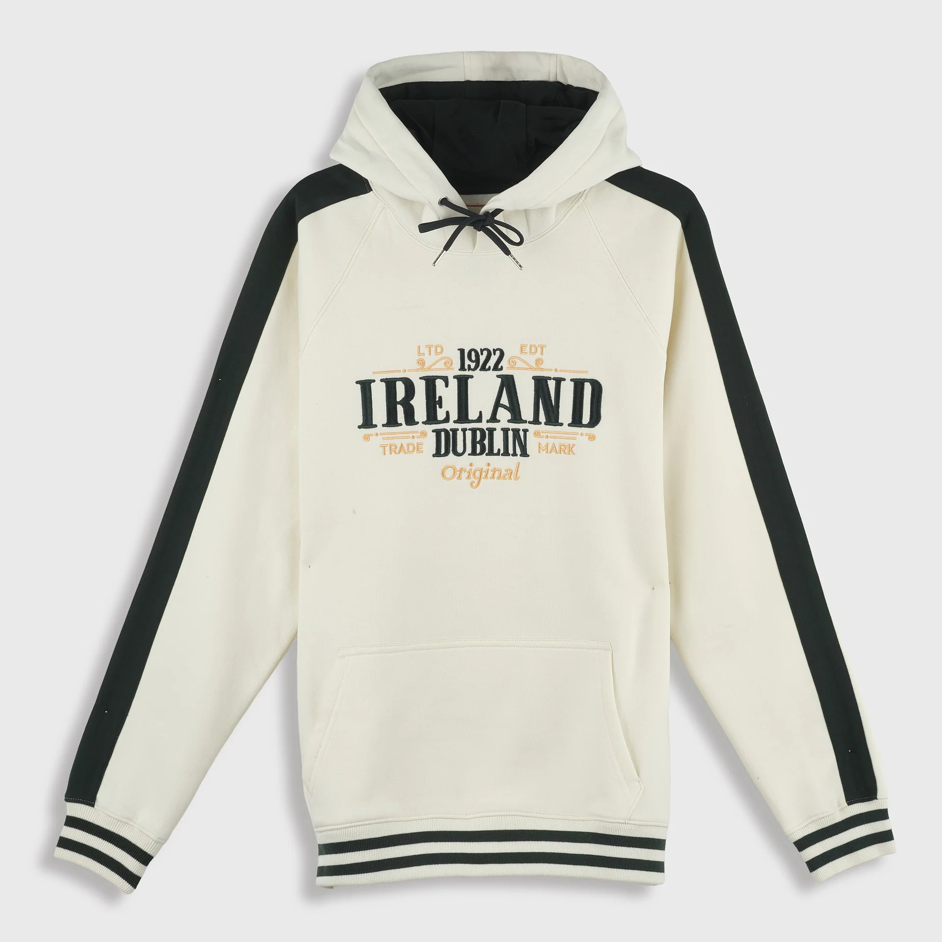 Ireland Embroidered Raglan Hoodie