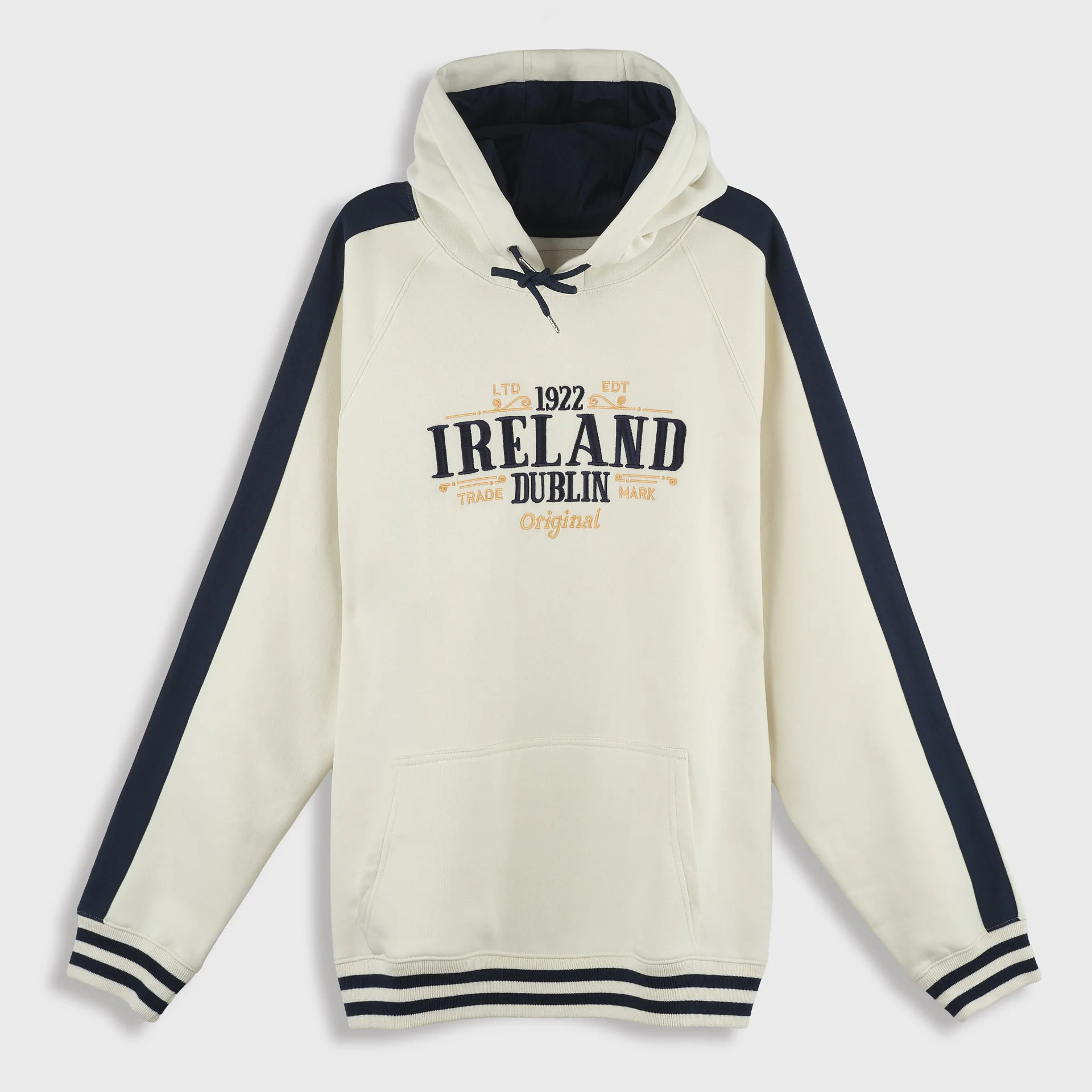 Ireland Embroidered Raglan Hoodie - Image 2