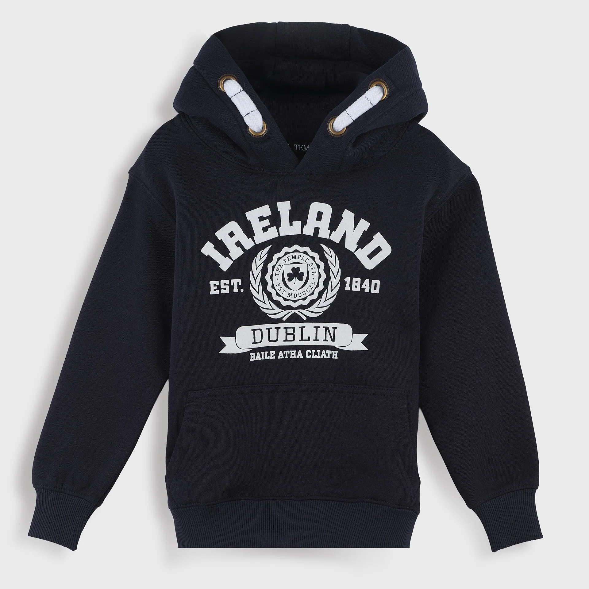 Kids Ireland Laurels 1840 Hoodie Pistachio Green - Image 3